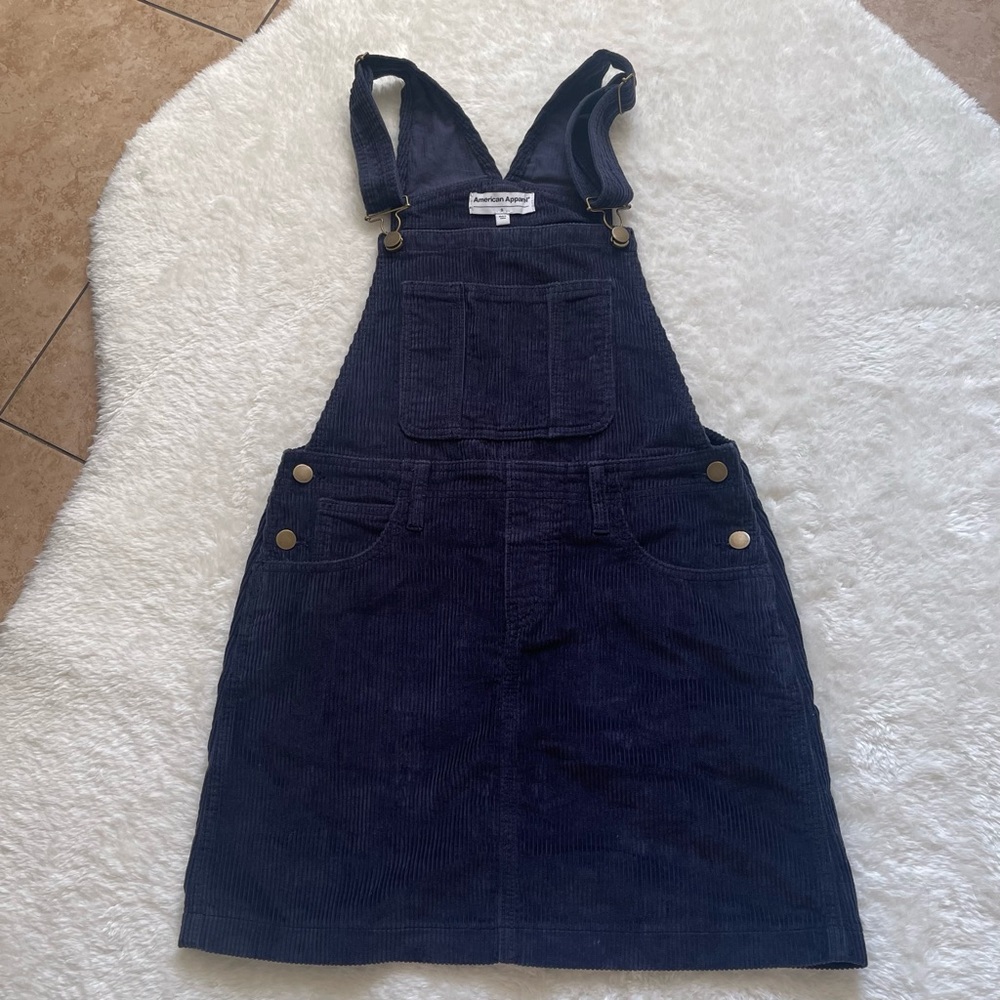 AA Corduroy Overall Skirt